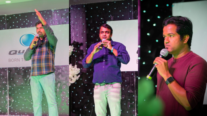 GK, Anantha and Raja @ Quest Global GK, Anantha and Raja @ Quest Global